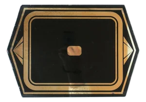 Early 20th Century Art Deco Period Vanity Tray Mirror