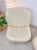 Vintage Cream Leather MCM Postmodern Swivel Glider Chair Pair 28" Wide For Sale - Image 10 of 15