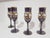Brown Vintage Italian Glasses, 1960s, Set of 4 For Sale - Image 8 of 12