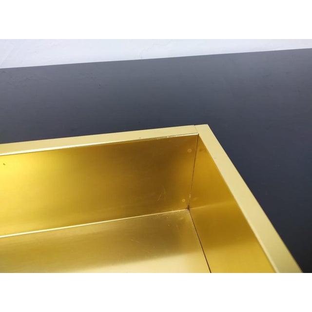 Black & Gold Coffee Table, 1970s For Sale - Image 16 of 18