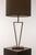 Black Hollywood Regency Table Lamp in Brass and Acrylic, 1970s For Sale - Image 8 of 13