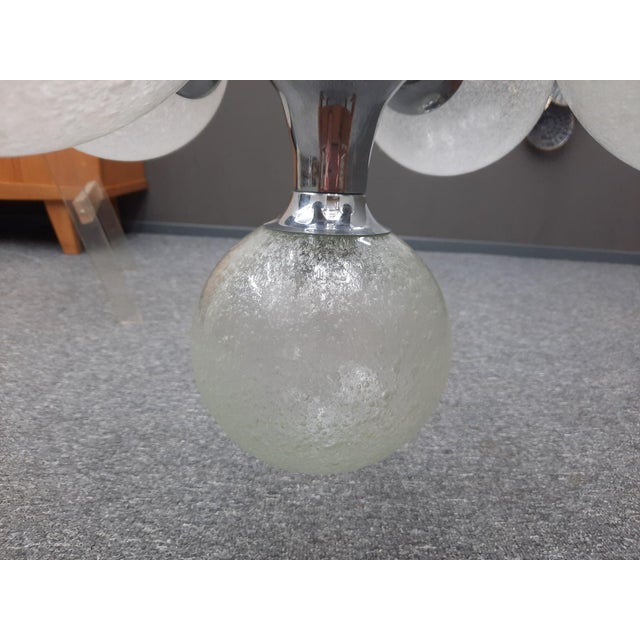 Space Age Atomic Ceiling Lamp, 1960s For Sale - Image 11 of 14