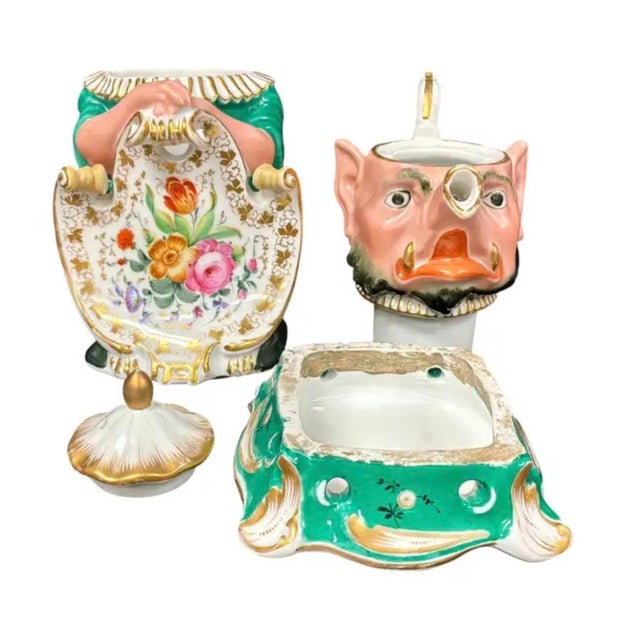 Russian Imperial Porcelain Teapot With Stove Night Light For Sale - Image 10 of 16