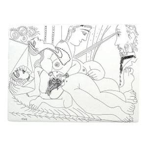 Picasso Gravure Apollinaire Les Onze Mille Verges 2