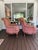 English Henredon Upholstered English Arm Carved Base Club Chairs- A Pair For Sale - Image 3 of 17