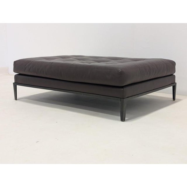 Antonio Citterio Maxalto AC Lounge Ottoman by Antonio Citterio for B&B Italia For Sale - Image 4 of 13