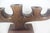 Vintage Carved Wood Candelabra Handmade Wooden Candle Holder Scandinavian Folk Art For Sale - Image 10 of 10