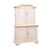 Mid 19th Century Swedish Baroque Period 1760 Painted Two-Part Cabinet with Four Doors For Sale - Image 5 of 13