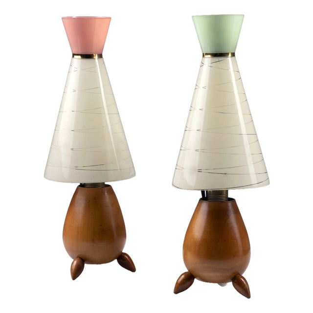 Table Lamps, Austria, 1960s, Set of 2 For Sale
