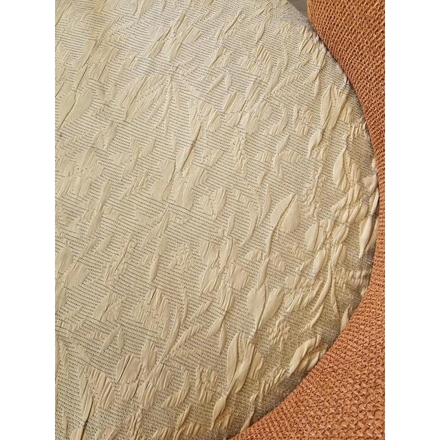 Brown Postmodern 2-Tone Jada Slipper Chairs by Giorgio Saporiti, 1970s, Set of 2 For Sale - Image 8 of 10