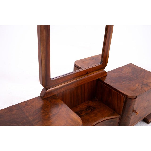 Art Deco Dressing Table, Poland, 1940s For Sale - Image 9 of 14