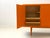 Metal Vintage Sideboard in Bright Orange, 1960s For Sale - Image 7 of 15
