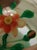 Glass Murano Paperweight Asian Lotus Flower Cherry Blossom Handblown Glass Vintage‎ For Sale - Image 7 of 7