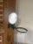 Black Antique Wall Bracket Oil Lamp 1800's For Sale - Image 8 of 9