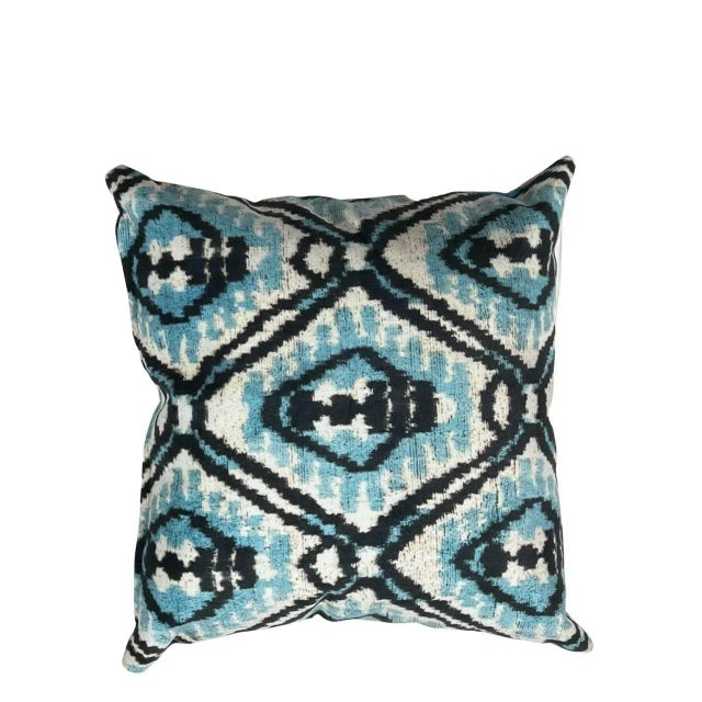 Refresh the look and soften the feel of any area in your space with gorgeous color of the oasis with one of our Ikat...