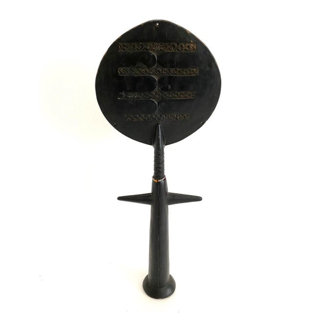 Tribal Mid-Century African Ashanti Wood Fertility Doll For Sale - Image 3 of 8