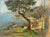 1970s Unknown, In the Hills Above Camogli, 1970s, Oil on Panel For Sale - Image 5 of 5