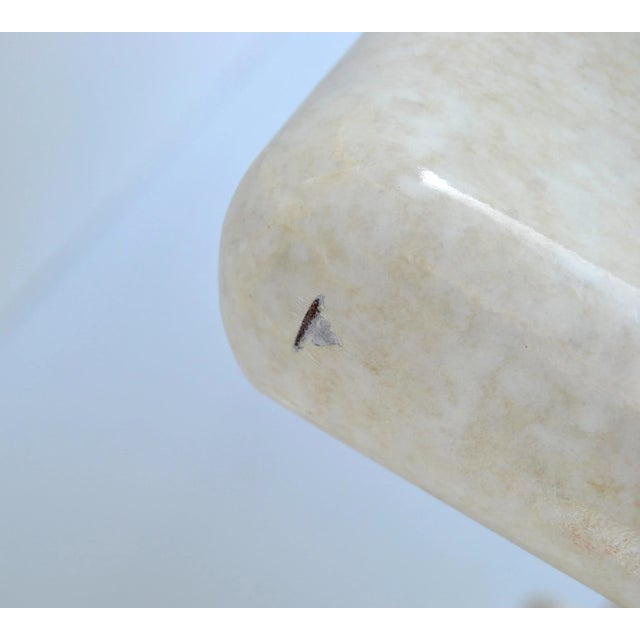 Karl Springer Style Faux Shagreen Rectangle Coffee Table Mid-Century Modern 1980 For Sale - Image 11 of 13