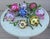 Vintage Hand Beaded Christmas Ornaments - Set of 8 For Sale - Image 4 of 12
