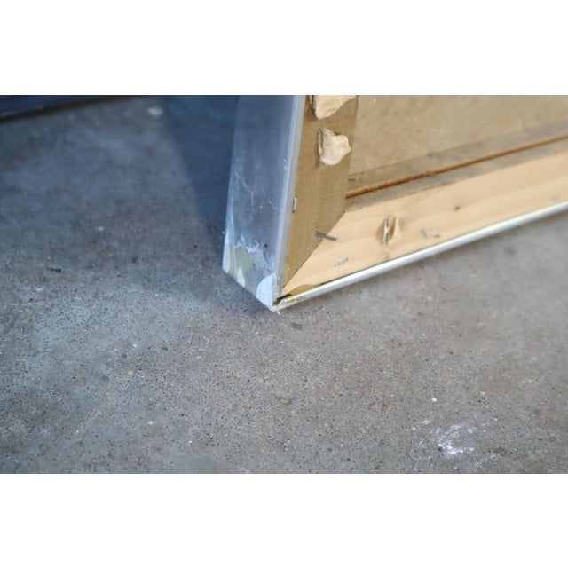 Vintage Geometric Op Art Mirror Wall Hanging by Sharon Art Concept 70's Retro Mid Century Modern Atomic MCM For Sale - Image 6 of 12