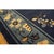 1920s Navy Blue Floral Oriental Antique Chinese Peking Small Rug 3' X 5' 10'' For Sale In New York - Image 6 of 10