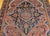 Vintage Persian Farahan Sarouk Rug, Hand-Knotted Wool, Floral Pattern, Rust Red & Blue, 5x7 For Sale - Image 11 of 17