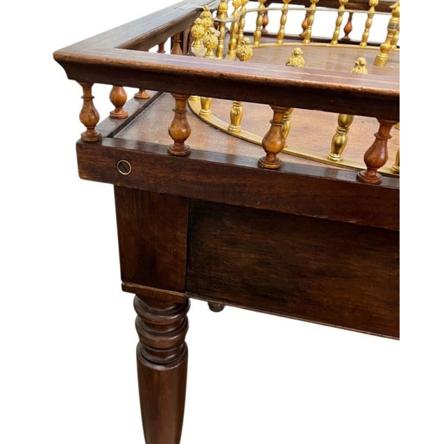 Early 20th Century English Edwardian Era Tabletop Skittles Table For Sale In Dallas - Image 6 of 12