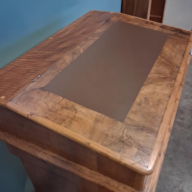 Biedermeier Walnut Standing Desk, 1840s For Sale - Image 10 of 18