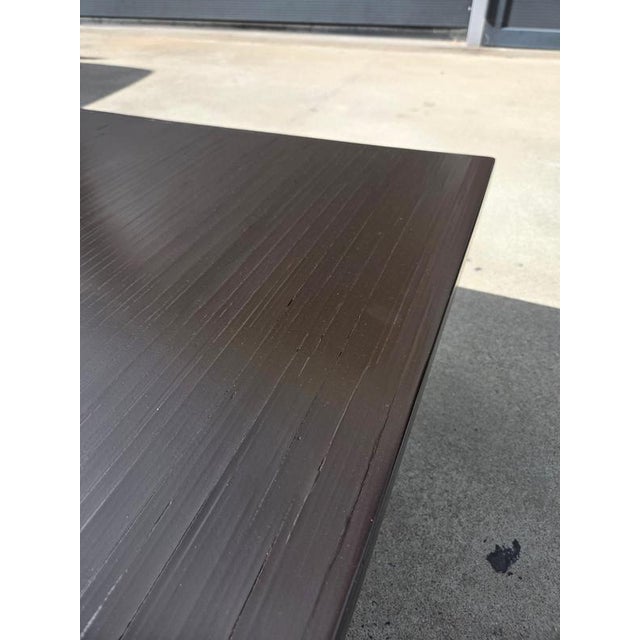 Black Wabi Sabi Bamboo Coffee Table by Axel Vervoordt, Belgium, 1985 For Sale - Image 8 of 13