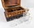 20th Century French Faux Leather Book Box With Bar Set or Tantalus For Sale - Image 11 of 13