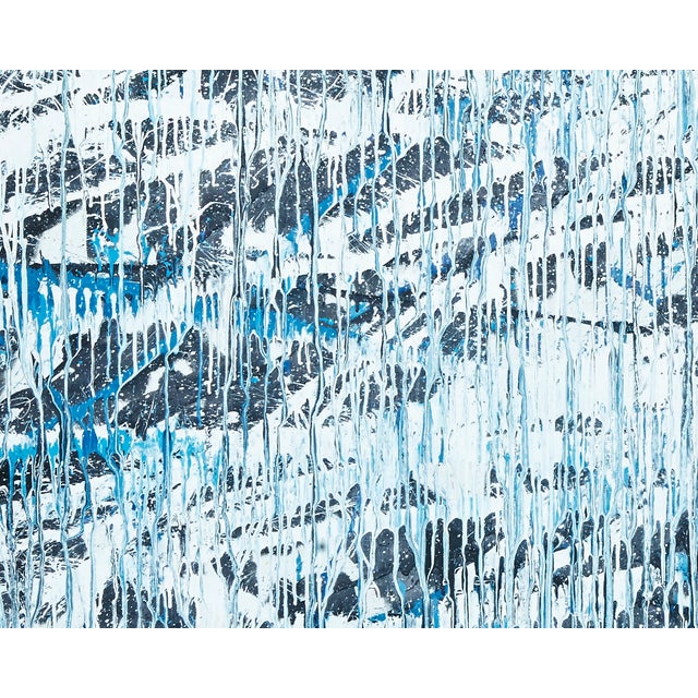 "Trying to Be Colourful" Large Abstract Acrylic Painting by Simon Findlay For Sale - Image 6 of 8