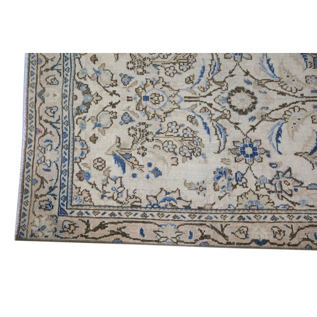 Turkish Modern Turkish Oushak Rug 2‚Äô4‚Äù x 14' For Sale - Image 3 of 6