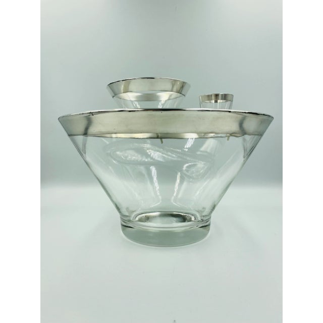 Mid-Century Modern Mid 20th Century Dorothy Thorpe Complete Shrimp Server Set- 4 Pieces For Sale - Image 3 of 12