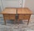 Pair of traditional Shaker style two-drawer end tables crafted by Hunt Country Furniture in the Hudson Valley. Made in...