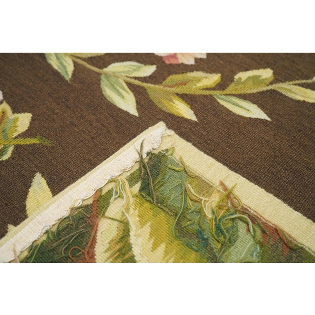 19th Century Aubusson Rug 7'9'' X 10'1'' For Sale - Image 5 of 6