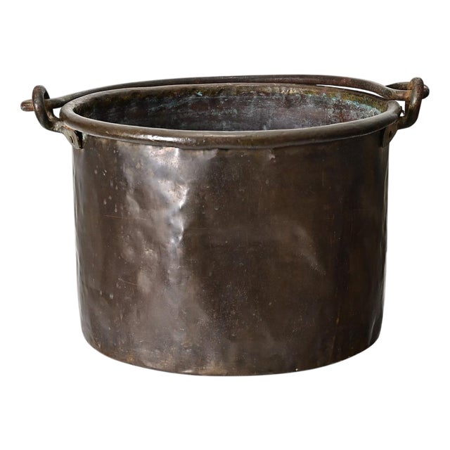 French 19th Century Copper Cooking Pot For Sale