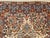 Vintage Persian Kerman Lavar Rug, Hand-Knotted Wool & Silk, Allover Floral Pattern, Ivory & Blue, 4x7 For Sale - Image 13 of 17