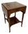 Antique Edwardian Mahogany Inlaid Occasional Table For Sale