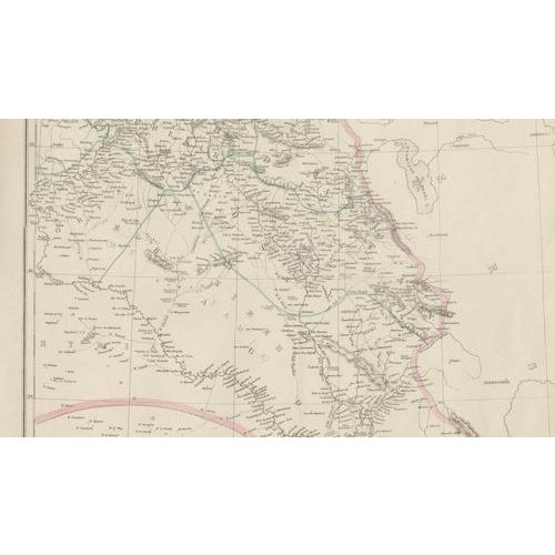 Mid 19th Century Armenia & Kurdistan Map, 1850 For Sale - Image 5 of 10