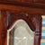 Antique Art Nouveau Mahogany Wardrobe with Beveled Mirror, Chest of Drawers, and Umbrella Stand, 1920s For Sale - Image 16 of 18