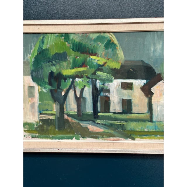 Harry Wichmann, The White House, 1950s, Oil on Canvas, Framed For Sale - Image 14 of 18