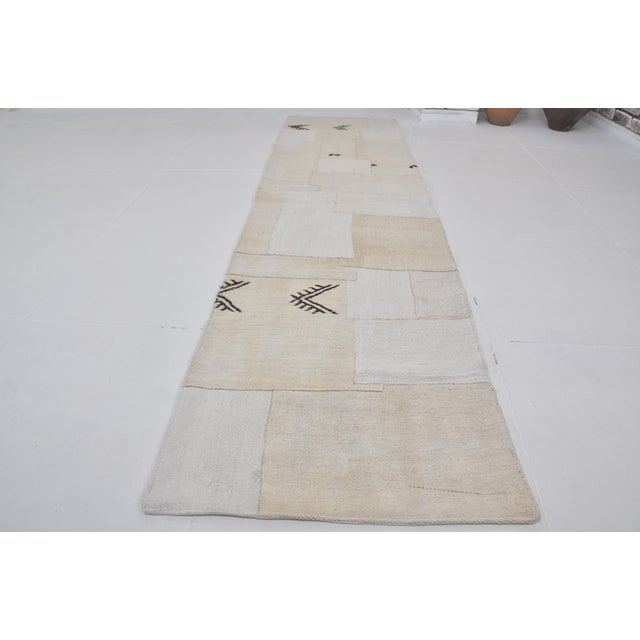 Home Living Vintage Hemp Runner Rug For Sale - Image 4 of 10