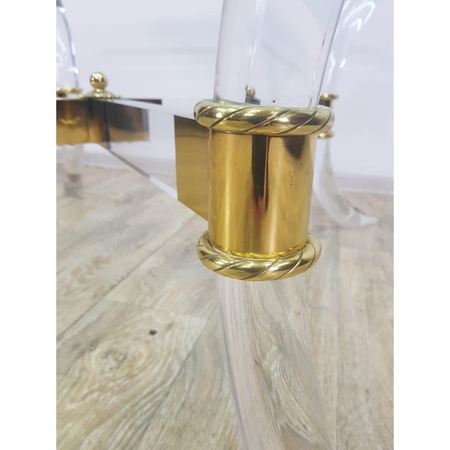 Hollywood Regency Coffee Table, France, 1970s For Sale - Image 9 of 15