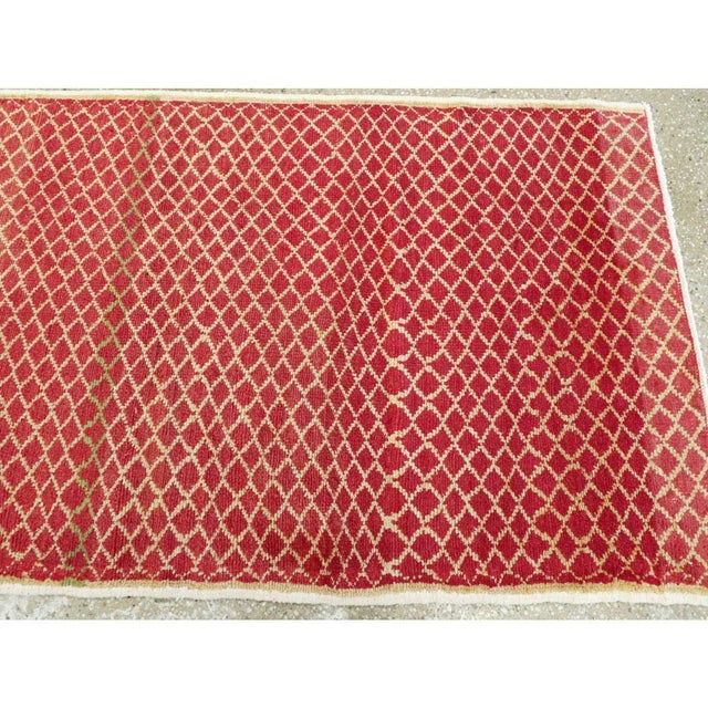 Textile Galerie Shabab Collection Mid-20th Century Turkish Anatolian Runner For Sale - Image 7 of 8