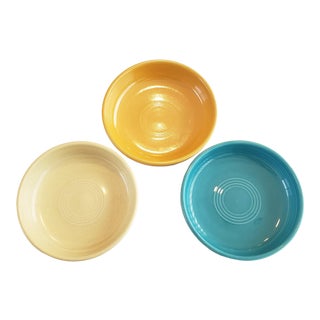 Fiesta Dessert Bowls - Set of 3 For Sale