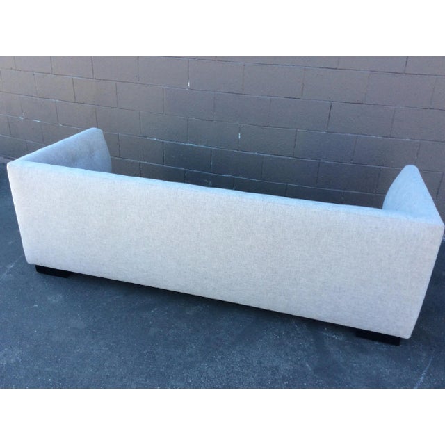 Textile Custom Made Modern Sofa For Sale - Image 7 of 10