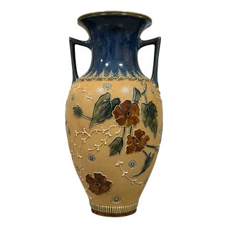 Lambeth Slaters Patent Vase from Royal Doulton, 1890s For Sale