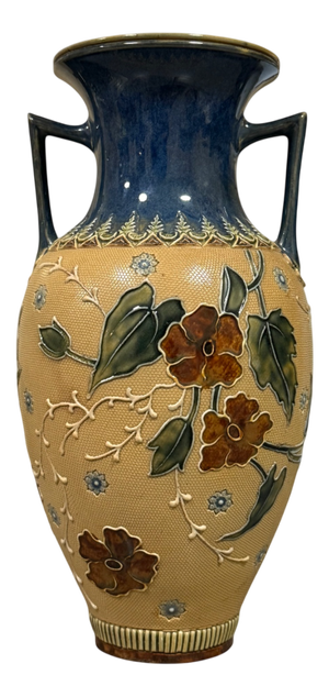 Lambeth Slaters Patent Vase from Royal Doulton, 1890s