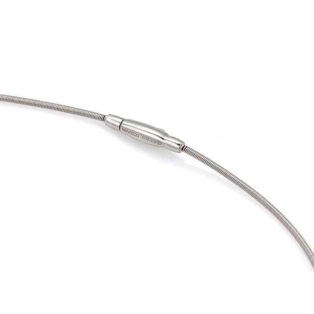 Late 20th Century Marco Bicego Santorini 18k White Gold Diamond & Pearls Necklace For Sale - Image 5 of 6