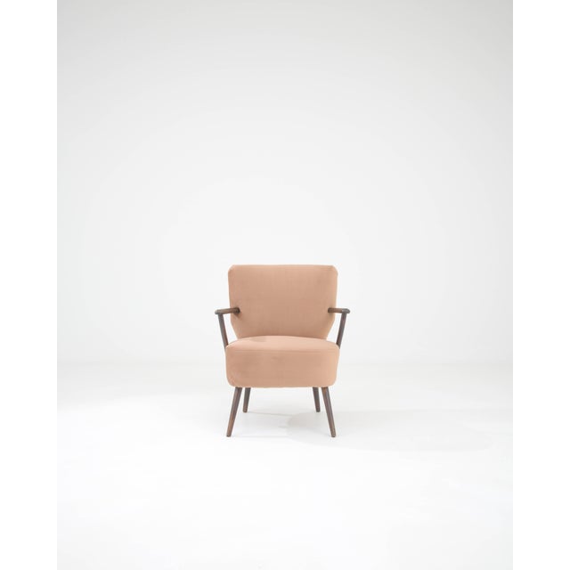 1950s Danish Upholstered Armchair For Sale - Image 10 of 18